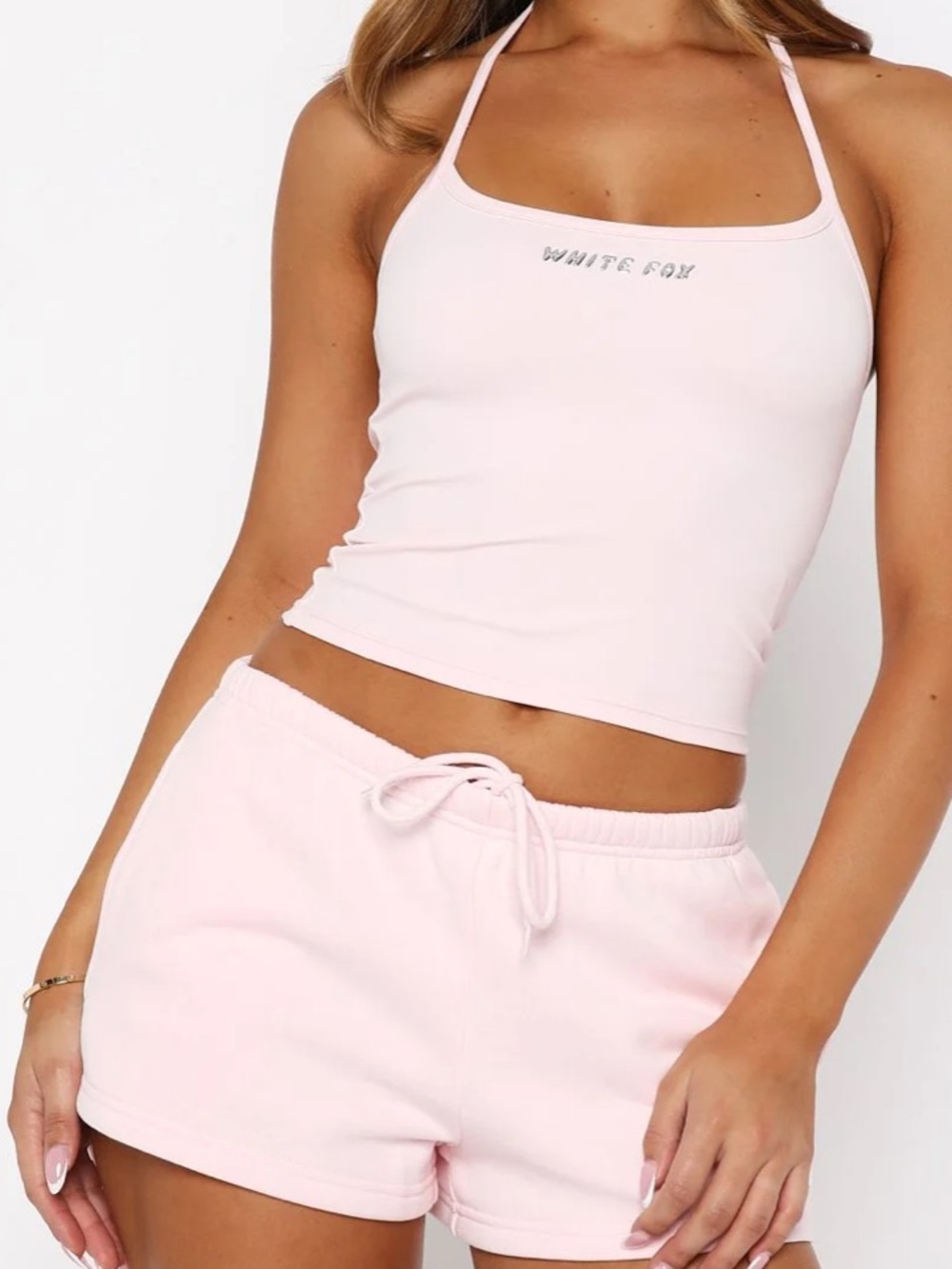 Women's Light Pink Halter